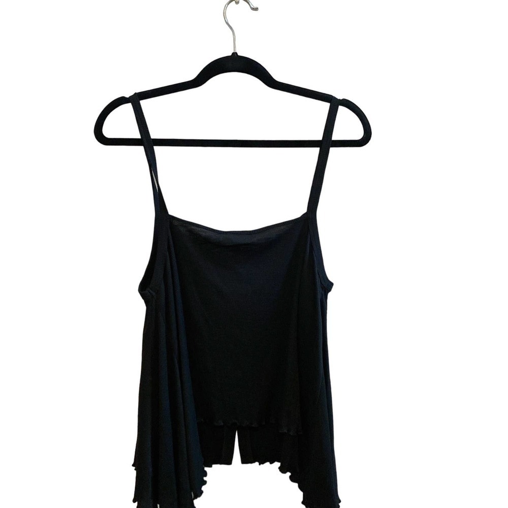 NWT JESSICA SIMPSON Gwen Tank in Black, size Medium - Picture 5 of 8